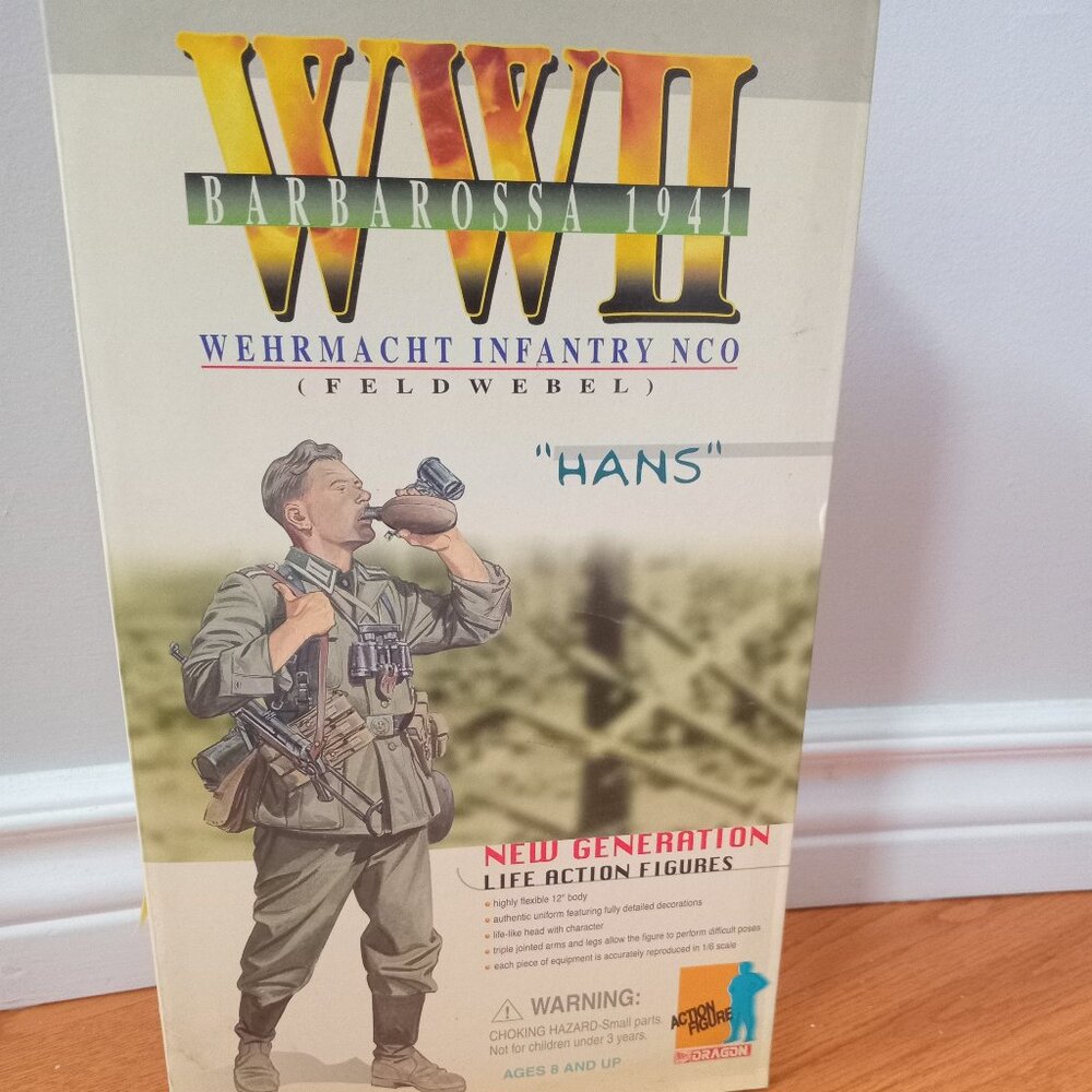 WW II Army Live Action Figurine (NIB - Sealed)